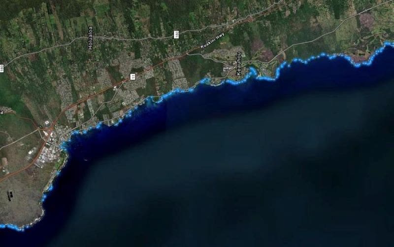 Climate Science Digest: August 28, 2025 Satellite Image: Contaminated sewage water enters the ocean from submarine groundwater discharge