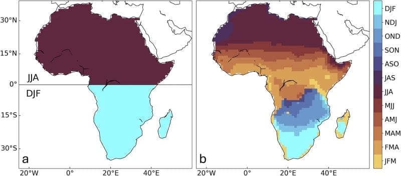 Image: Grid-based season selection for capturing the hottest local months