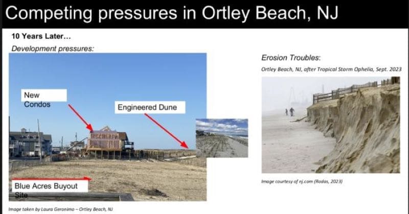 Image: Competing pressures in Ortley Beach, NJ