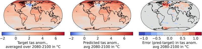 Climate Science Digest: August 28, 2025 Image: Linear pattern scaling error map