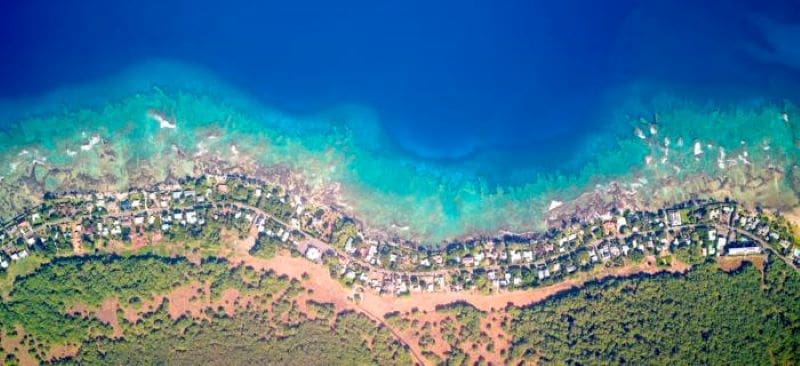 Climate Science Digest: August 28, 2025 Image: A Puako neighborhood alongside a reef