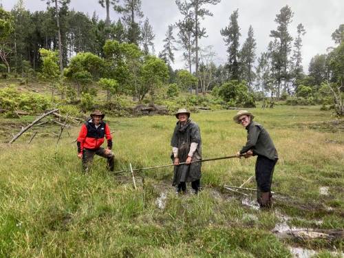 Image: Conducting fieldwork on Nuku Hiva