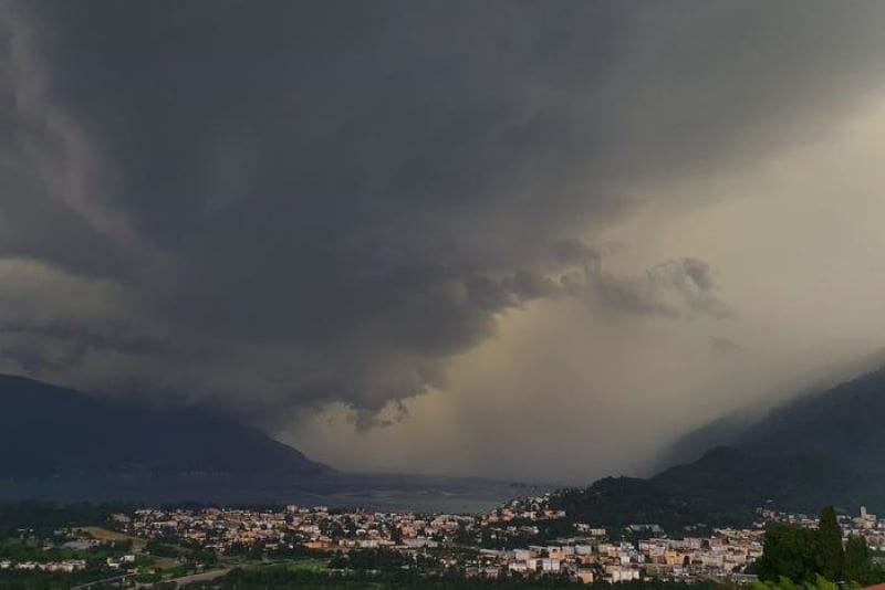 Image: Supercell thunderstorm in Europe