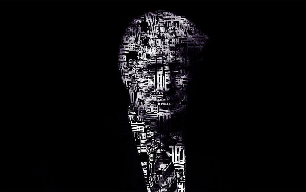 'Greatest con job ever': Trump trashes climate science at UN Image: words portrait