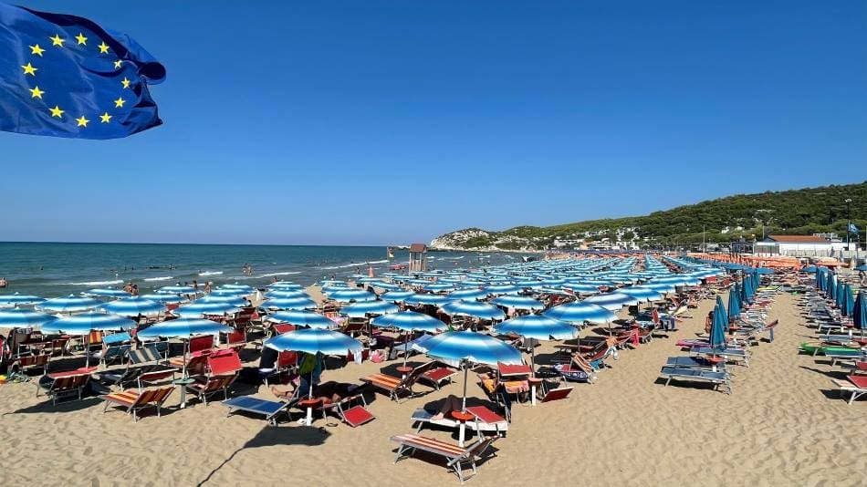 Image: a beach in EU