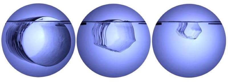 Climate Science Digest: September 16, 2025 Image: Ice as a pentagon (s. climate science)