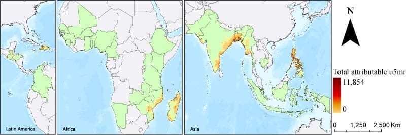 Image: Cyclones increase risk of death for children under five 