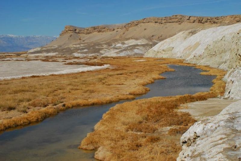 Image: Salt Creek in Death Valley, California 