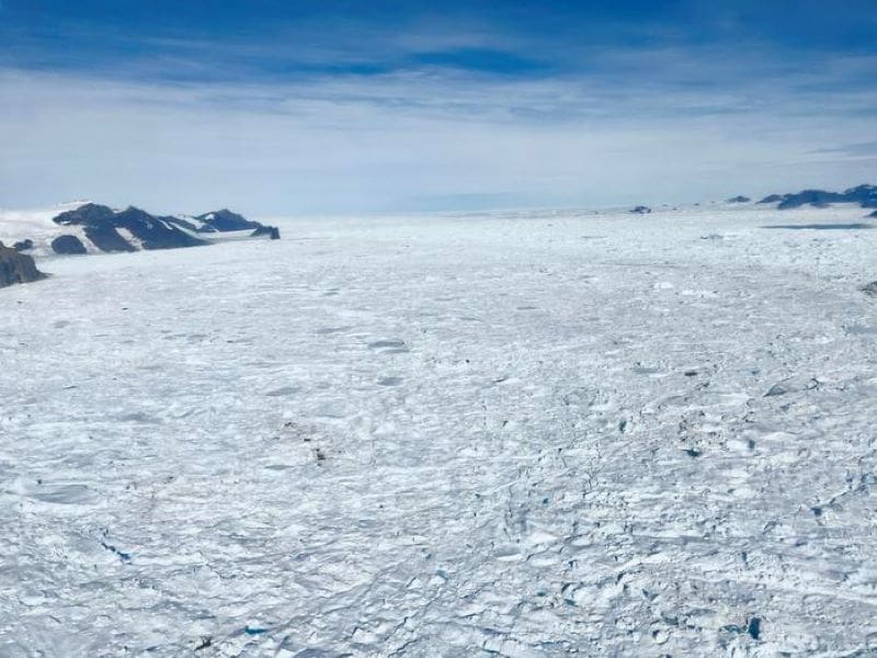 Image: Hektoria Glacier - retreating terminus