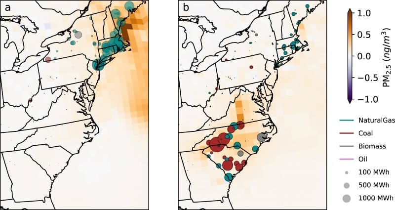Image: Graphic - Electricity grid response to the electricity purchase (s. air quality impact)