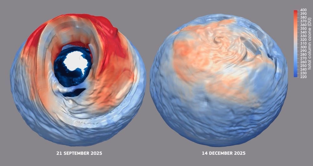 Image: Antarctica, Earth, Ozone Hole 2025