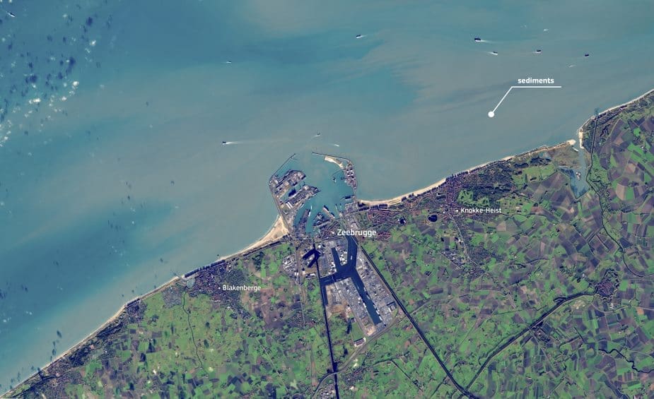 Satellite Image: Zeebrugge, Belgium