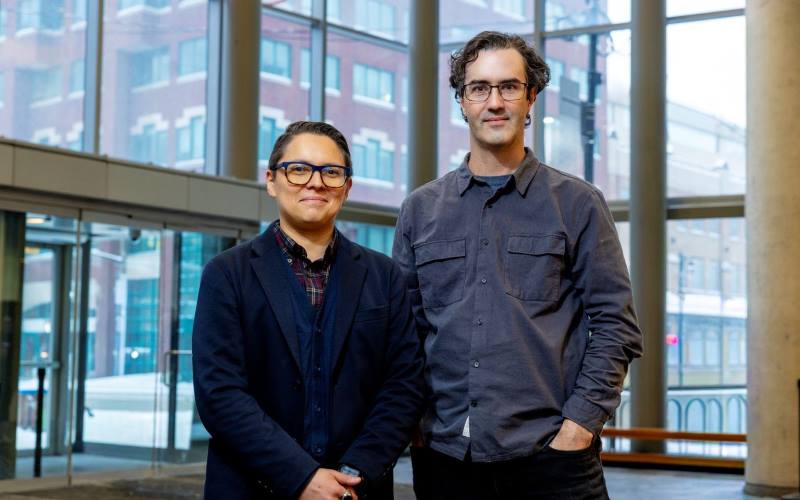 Image: Camilo Alejo (left) and Damon Matthews