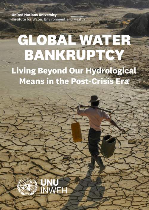 Image: Report cover (s. global water bankruptcy)