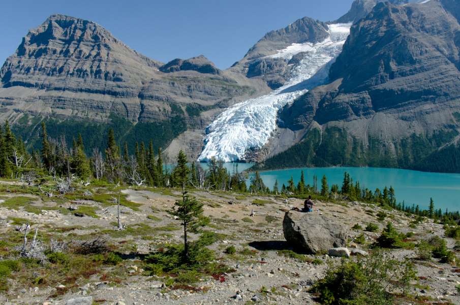Melting glaciers could release ancient antibiotic resistance into freshwater systems Image: glacial lake