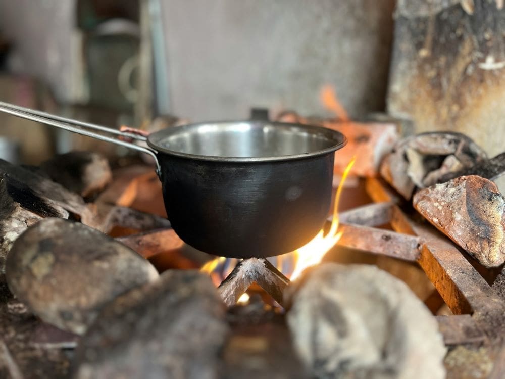 Study finds widespread burning of plastic for cooking and heating Image: Rustic Cooking on Open Flame