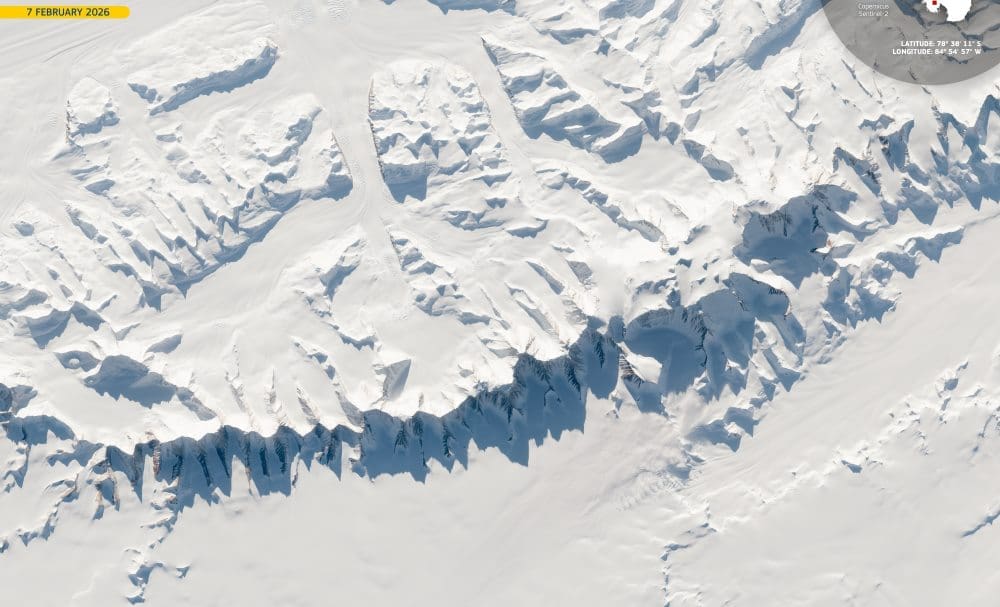 Image of the day: Vinson Massif, Antarctica Satellite Image: Vinson Massif, Antarctica