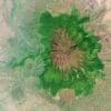 Satellite Image: Mount Elgon National Park, Uganda and Kenya