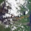 Satellite Image: Piton de la Fournaise, Réunion Island, France