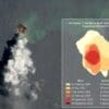 Image of the day: Home Reef volcano in Tonga grows a new island Satellite Image: Home Reef volcano, Tonga (15 February 2026) and data visualisation