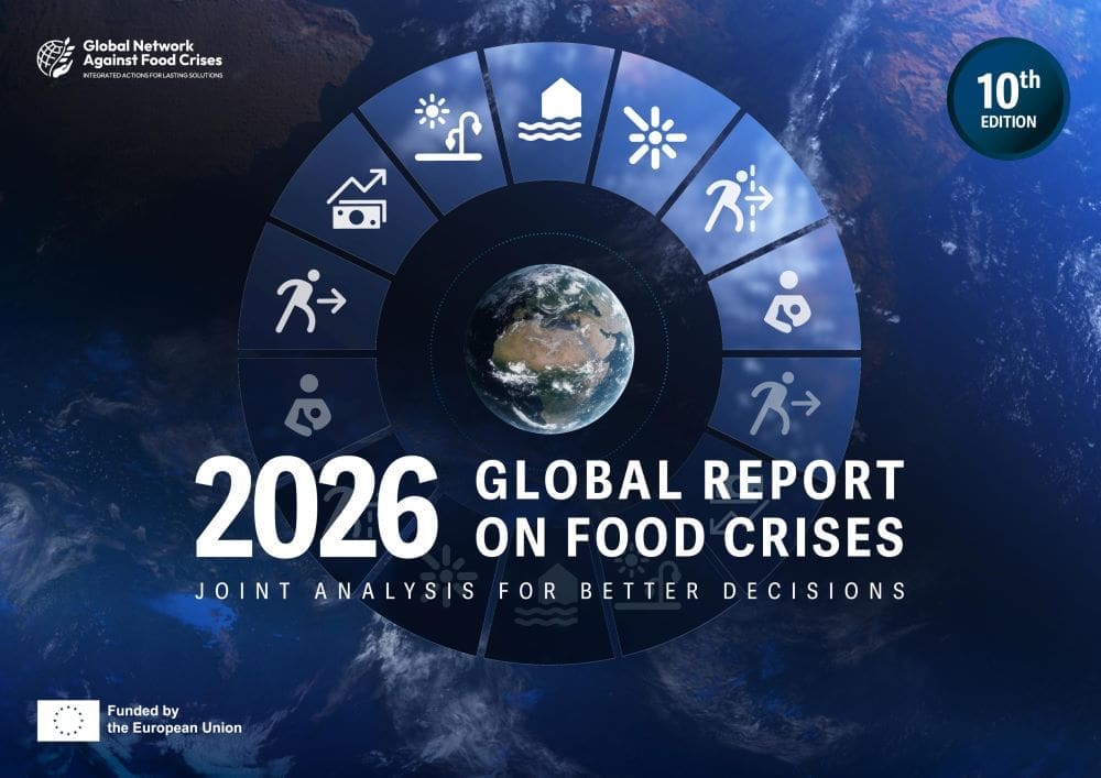 Image: The 2026 Global Report on Food Crises cover