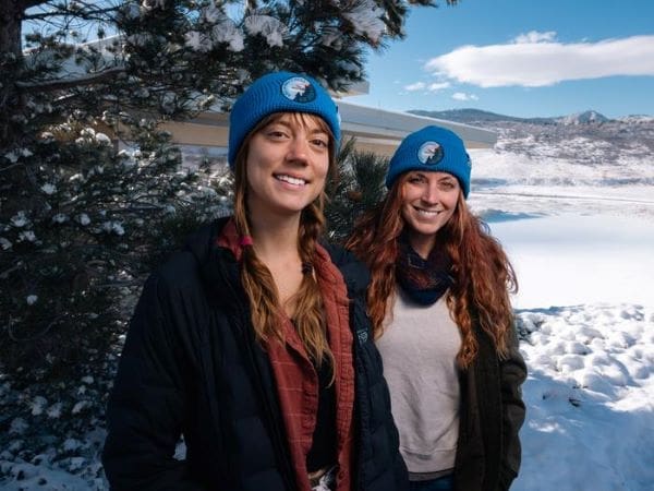 Image: Camille Mavis (left) and Jessie Creamean