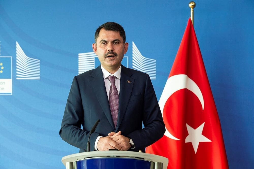 Image: Murat Kurum, Minister of Environment, Urbanisation and Climate Change, Turkey