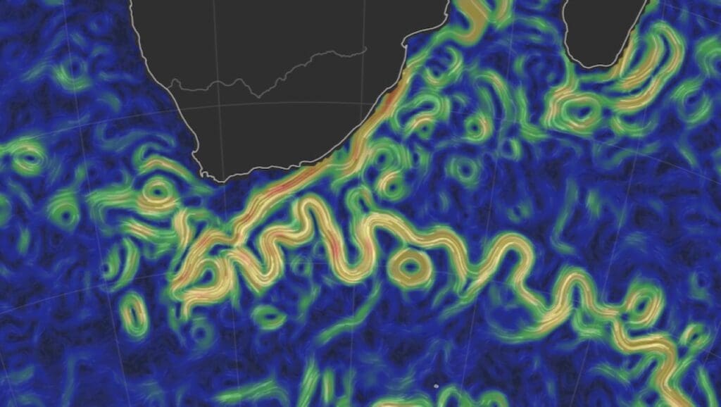 Image: More eddying of subtropical western boundary currents boosts stratification and cools shelf seas
