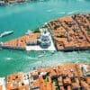 Image: aerial view of Venice, Italy