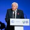 Image: Sir David Attenborough speaks at the Opening Ceremony for COP26 at the SEC, Glasgow (November 1, 2021)