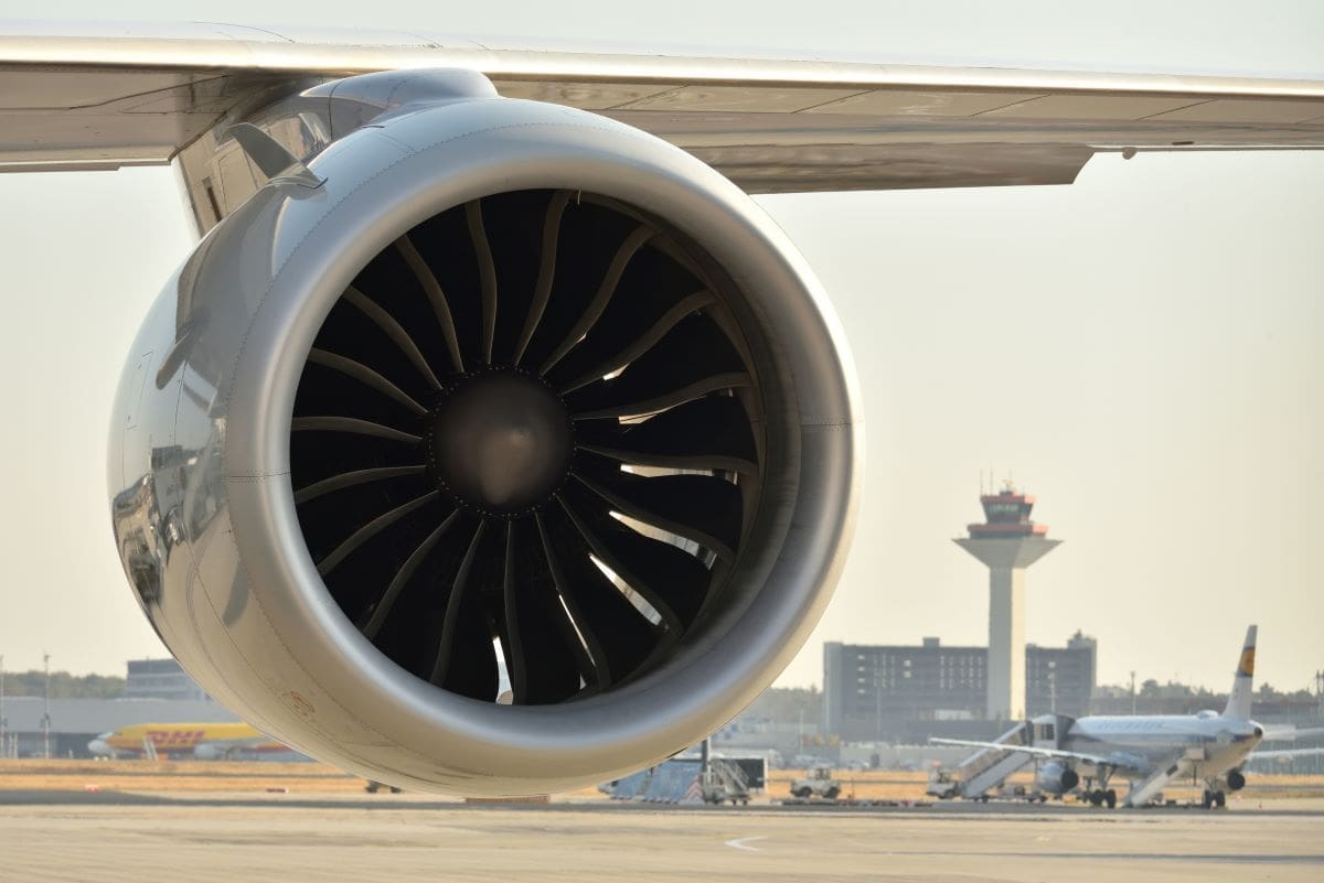 Image: engine, aircraft in Frankfurt, Germany