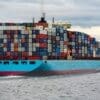 Image: cargo ship on sea (s. emissions, IMO)