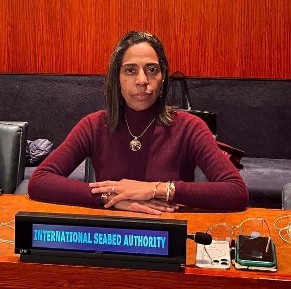 Trump-backed push for deep-sea mining 'unlawful': international regulator to AFP Image: Leticia Carvalho, Secretary-General of the International Seabed Authority (ISA) (s. deep-sea mining, ISA)