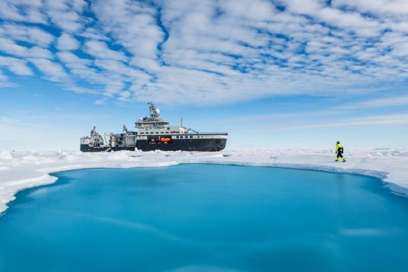 Uniting Norway’s research community for the future of the Arctic Ocean Image: Research vessel Kronprins Haakon (s. Arctic Ocean, 2024)