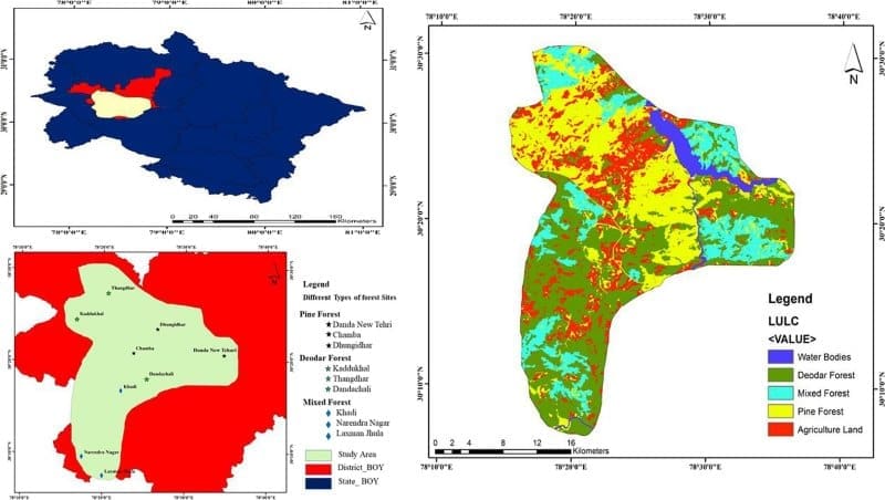 Himalayan forests reveal two paths to storing carbon Image: Fig. 1 - 'Himalayan altitude gradient drives divergent carbon storage: conifer biomass peaks, broadleaf soils stabilize'
